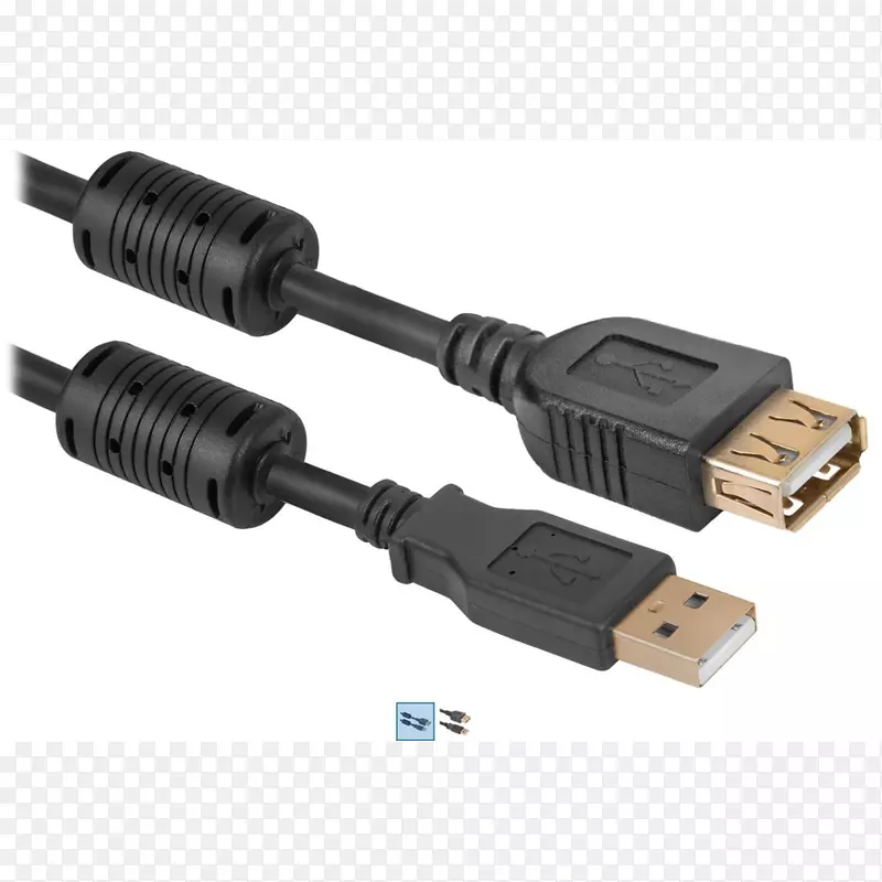 微usb电缆适配器扩展线.usb