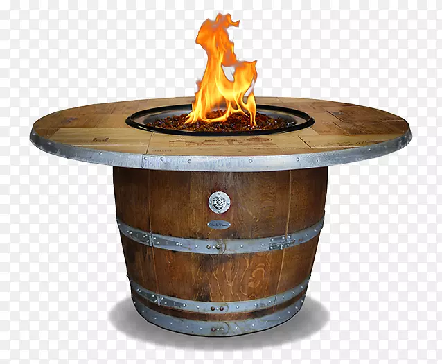 全季节酒桌火坑温泉和炉灶.火环