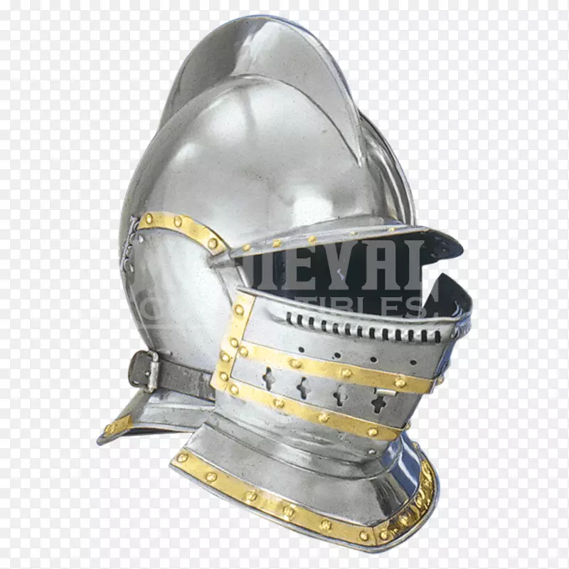 中世纪大头盔贝冈头盔骑士-欧洲骑士