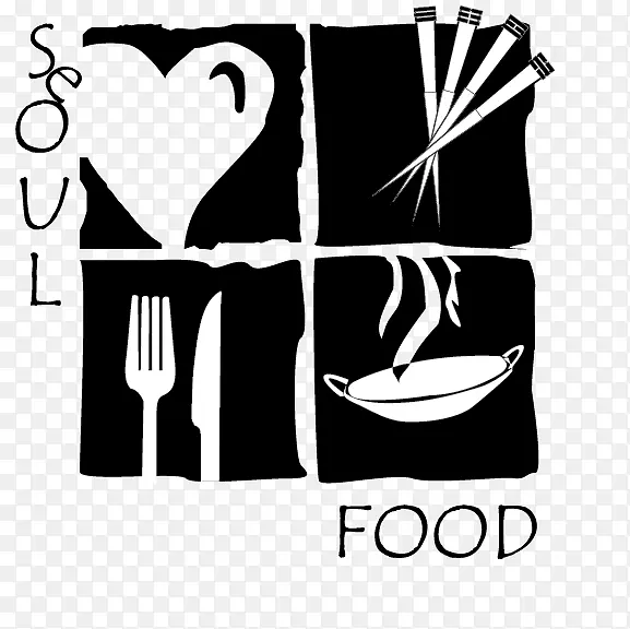 灵魂食品标志餐厅-歪歪扭扭