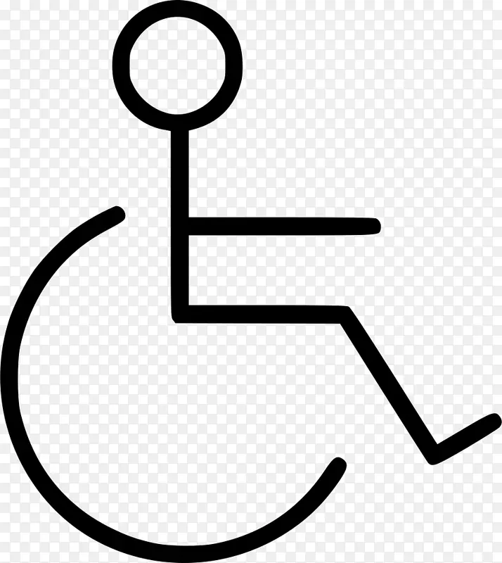电脑图标残疾轮椅图标设计剪贴画轮椅