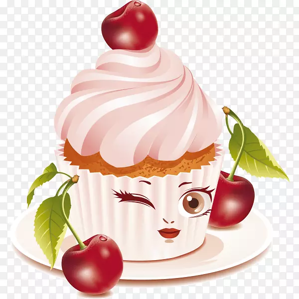 生日蛋糕樱桃蛋糕糖霜巧克力蛋糕
