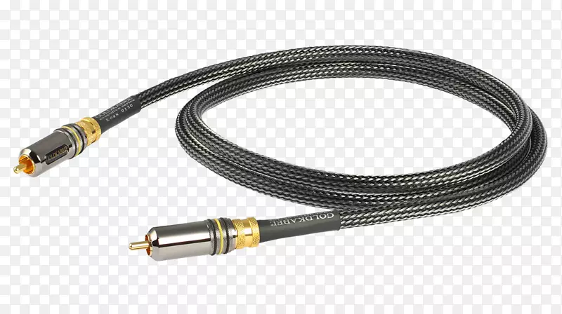 同轴电缆rca连接器扬声器外壳高保真耳机