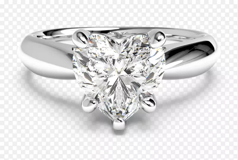 订婚戒指，结婚戒指，钻石切割-广告珠宝