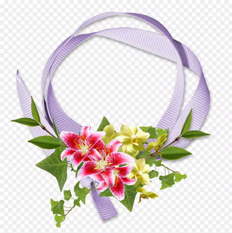 花卉设计花圈画框切花