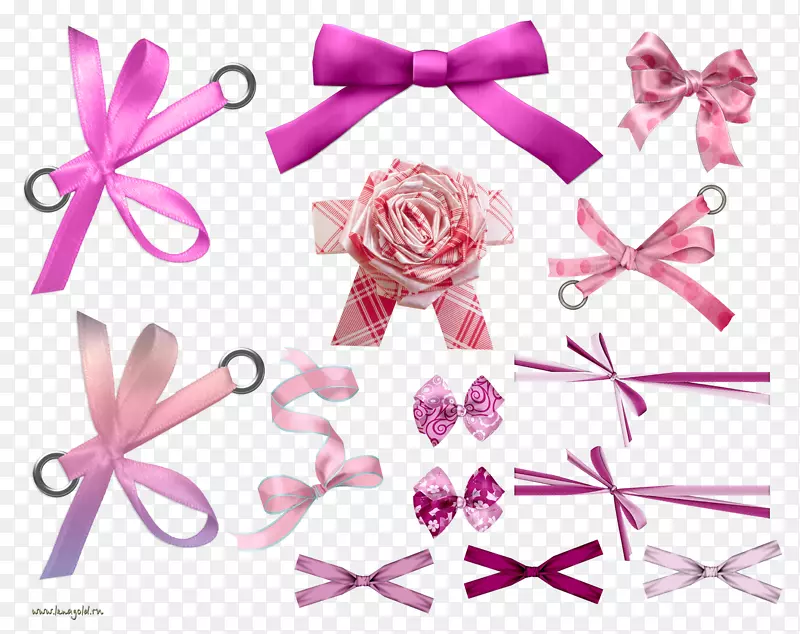 粉红剪彩艺术-丝带