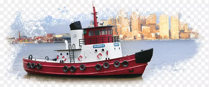 拖船无线电控制无线电遥控艇港拖船