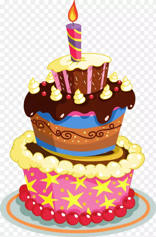 生日蛋糕巧克力蛋糕糖霜巧克力蛋糕
