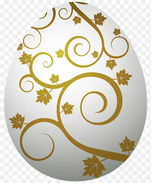 复活节兔子彩蛋装饰复活节彩蛋剪贴画-复活节