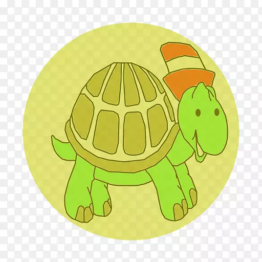 乌龟绿色卡通