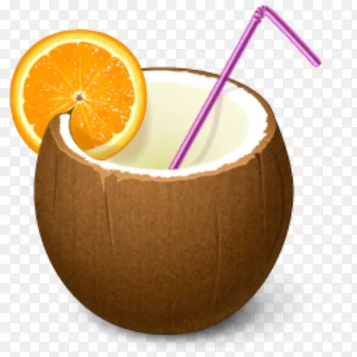 椰子水汽水饮料椰奶饮料搅拌器椰子酒吧-饮料