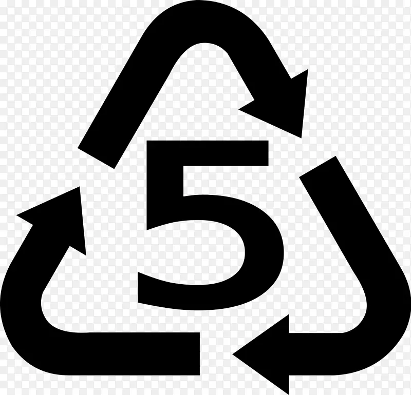 回收符号塑料回收树脂识别代码