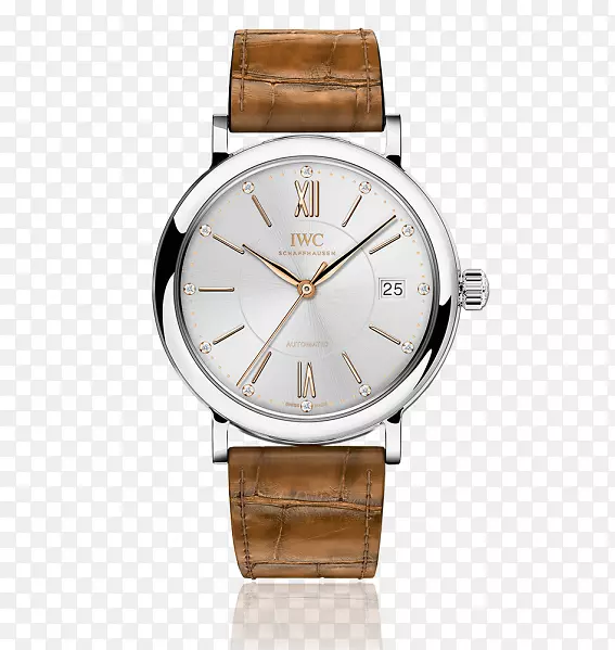 国际钟表公司珠宝自动手表电源储备指示器手表