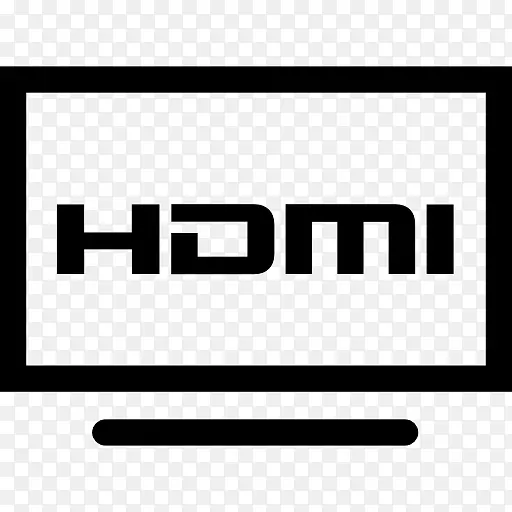 hdmi计算机图标膝上型计算机软件.膝上型计算机