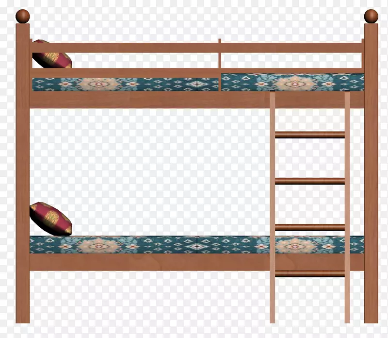 双层床框架建筑信息建模.床