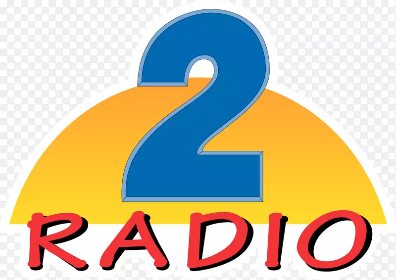 Vlaamse收音机-en电视广播电台2标志-收音机