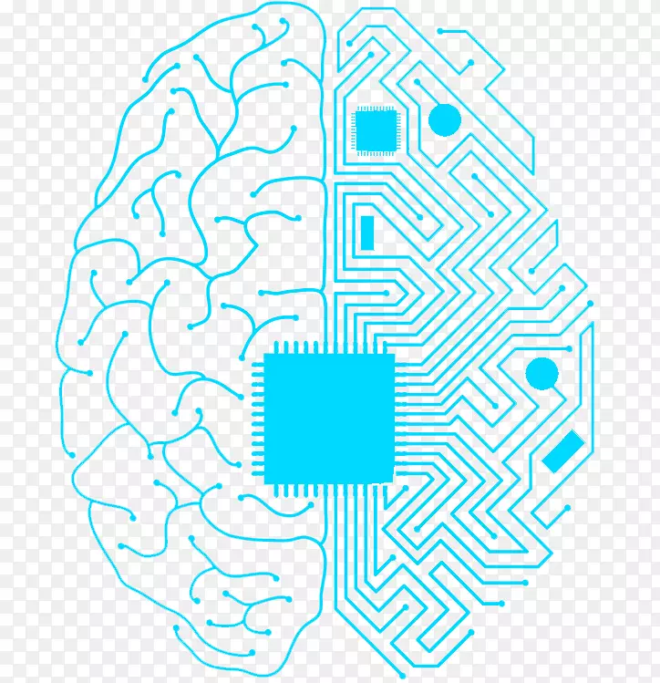 人脑机器学习人工智能深入学习计算机科学-大脑