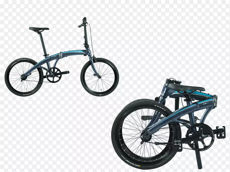 折叠自行车大勋自行车车轮皮带驱动自行车