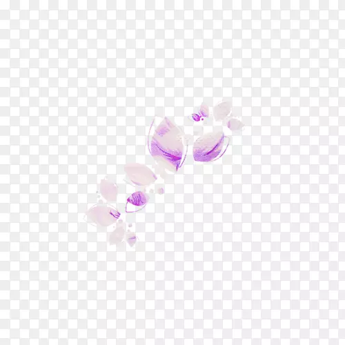 紫丁香紫水晶花瓣紫丁香