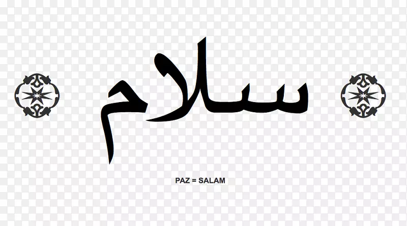 阿拉伯字母名称阿拉伯书法书写-萨拉姆