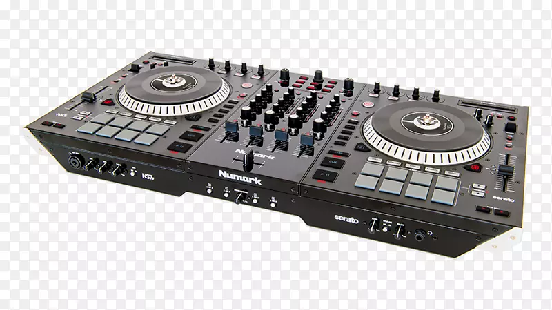 DJ控制器音频混频器光盘骑师Numark工业虚拟DJ