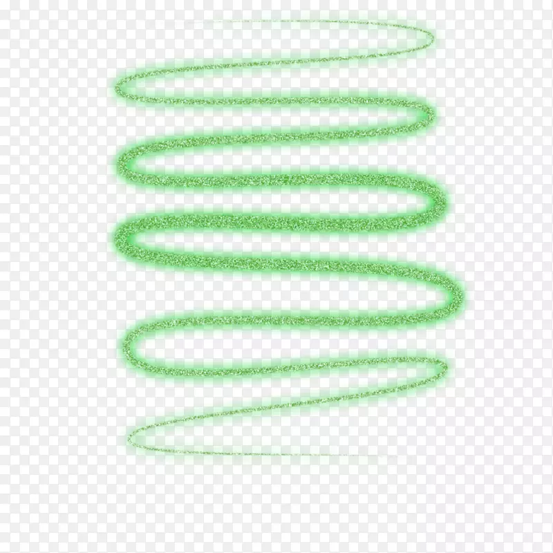 螺旋绿色闪光