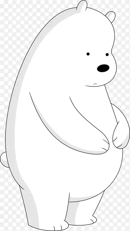 北极熊小熊