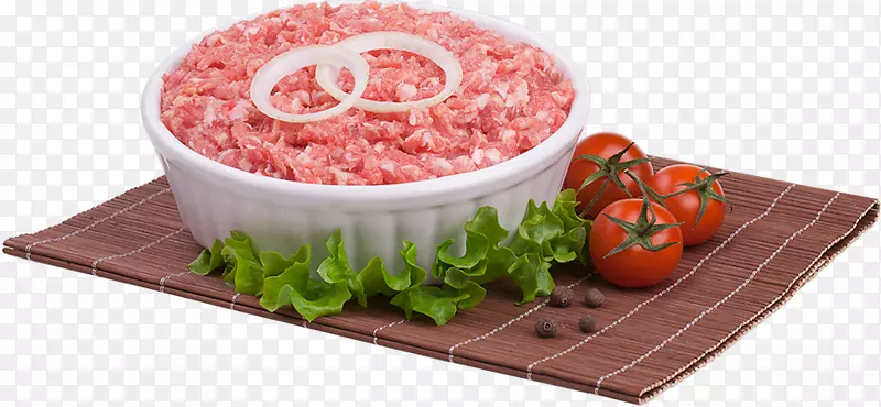 梅特·克班什蔬菜碎猪肉米碎肉-蔬菜