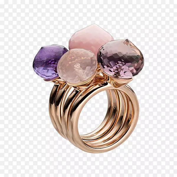 紫水晶耳环珠宝结婚戒指清真寺金
