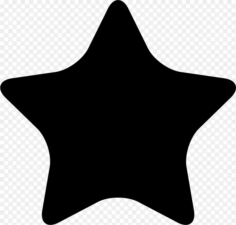 星型电脑图标形状符号-星