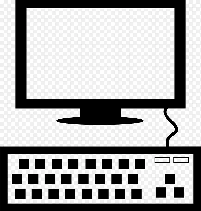 计算机键盘计算机图标封装PostScript-计算机