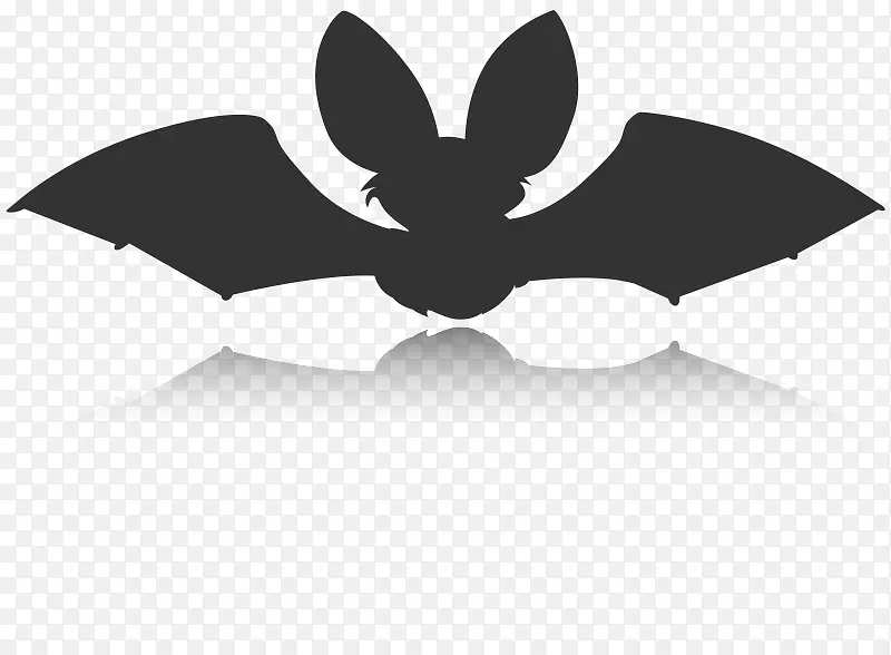 BAT YouTube剪影剪贴画-蝙蝠剪贴画