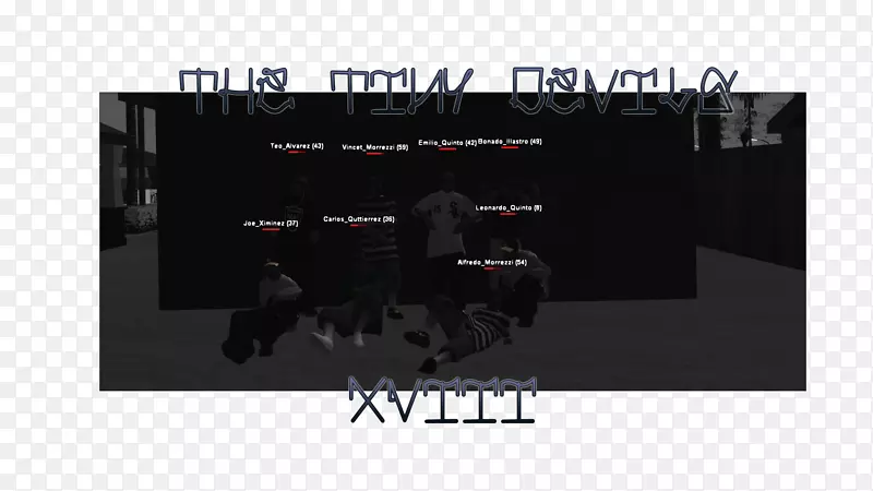 品牌海报黑色m字型-死胡同