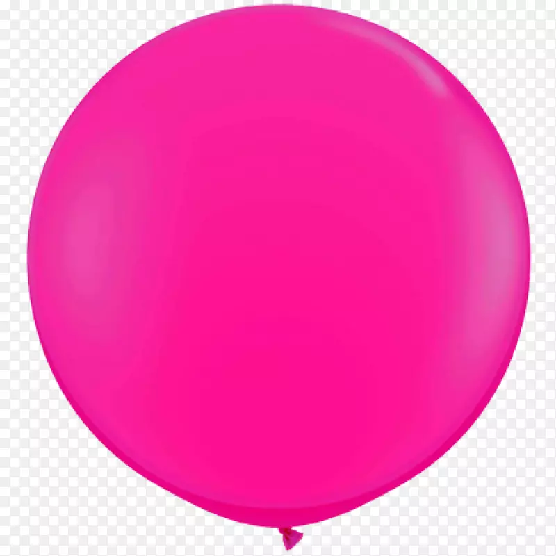 玩具气球纸制派对粉红色生日派对
