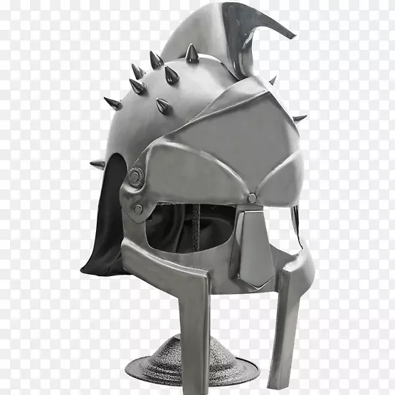 Gjermundbu头盔Galea角斗士大头盔