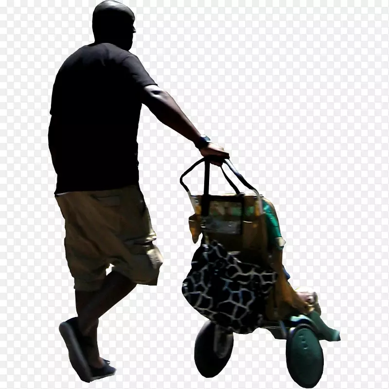 父亲、婴儿、运输婴儿、父母-婴儿车