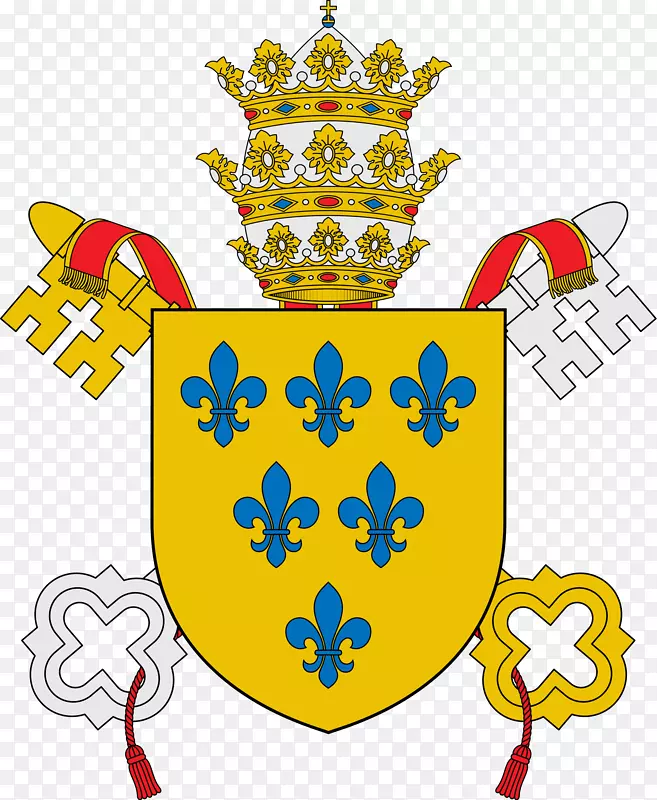 教皇军徽本笃十六世教皇王冠教宗十六-八十一