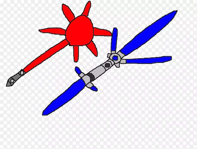 技术螺旋桨线夹艺术.蓝色星光