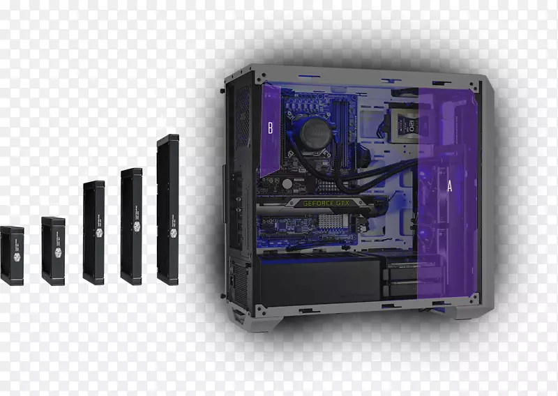 计算机系统冷却部件计算机外壳显卡和视频适配器冷却器主水冷却-计算机