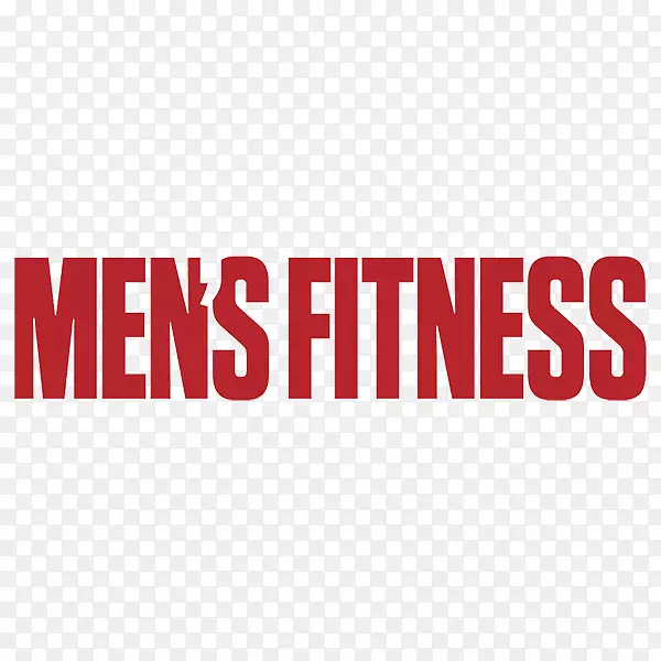 男子健身、体重锻炼标志