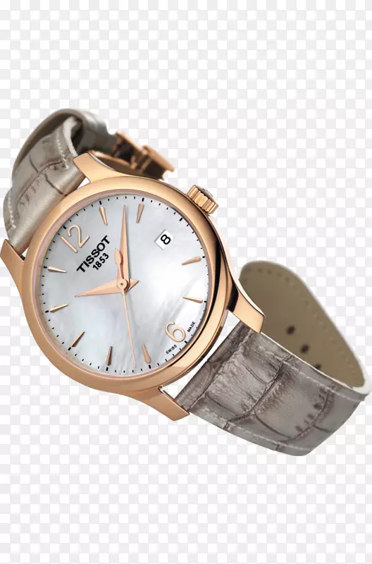 Tissot手表珍珠石英钟表带-高科技装饰