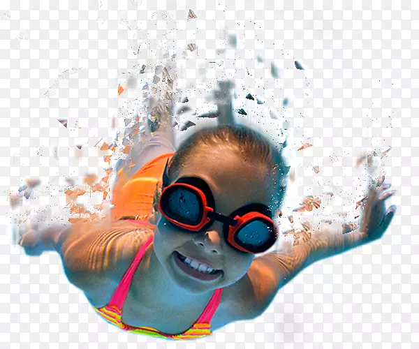 游泳池游泳学院学校蓝色浮标游泳学校儿童游泳
