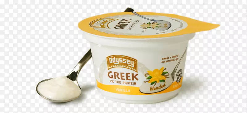 酸奶希腊菜商品希腊酸奶口味香草
