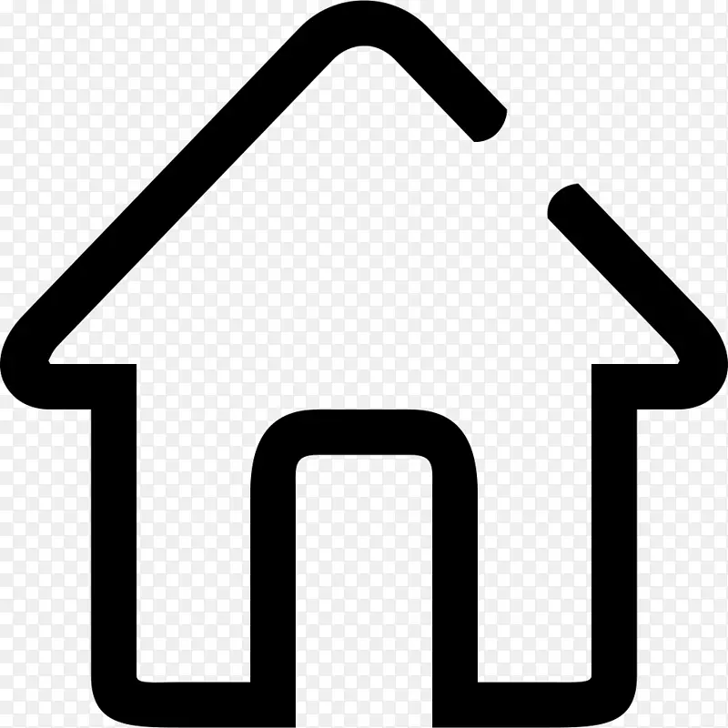 家用电脑图标-建筑剪贴画-房子