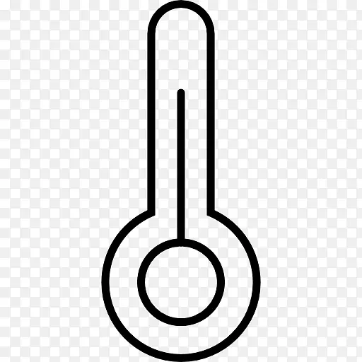 温度符号计算机图标度温度计高温灭菌