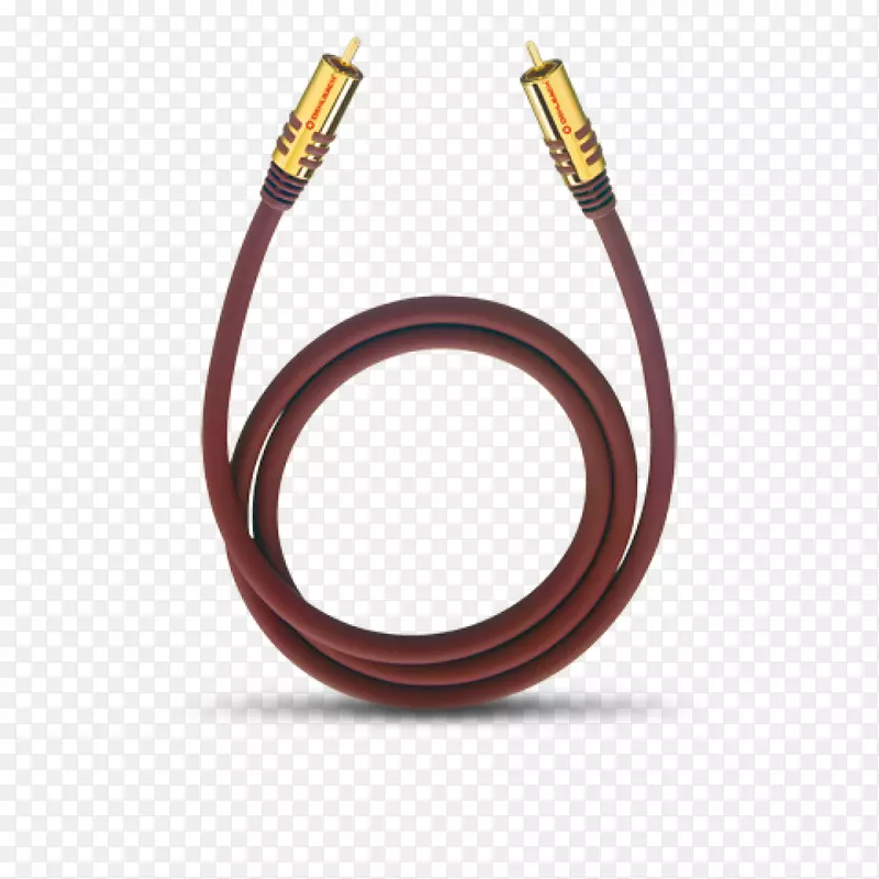 rca连接器低音炮电缆y电缆音频和视频接口和连接器