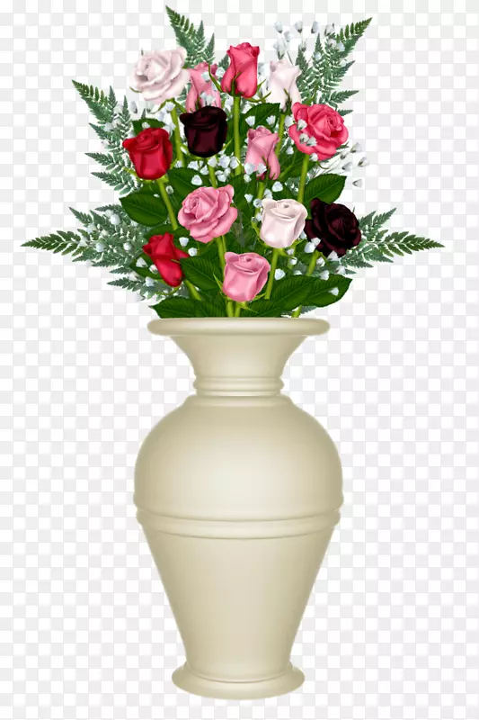 花瓶剪贴画-花瓶