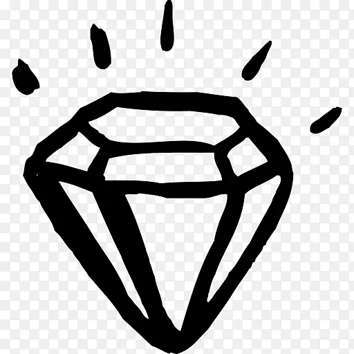 钻石电脑图标-钻石