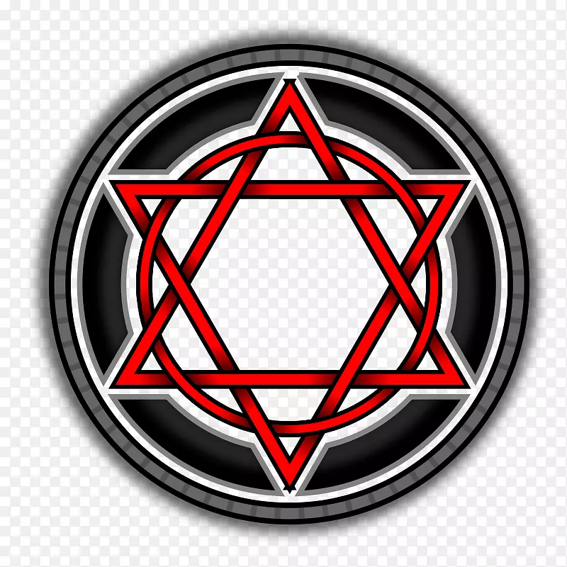 大卫犹太教的六角星，艺术和文化中的多角形-犹太教
