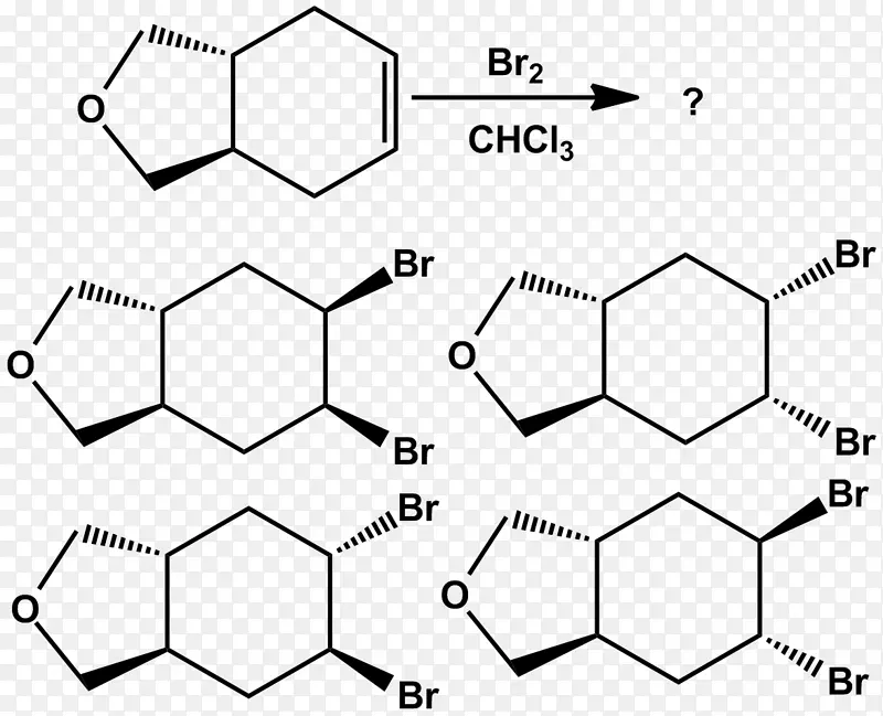 四氧化锇烯烃化学反应卤化二醇